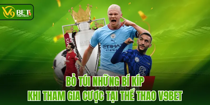 Bỏ túi những bí kíp khi tham gia cược tại Thể Thao V9BET